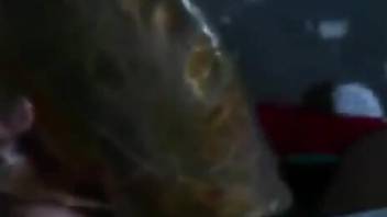 Dude fucking a dead fish in a bizarre POV movie